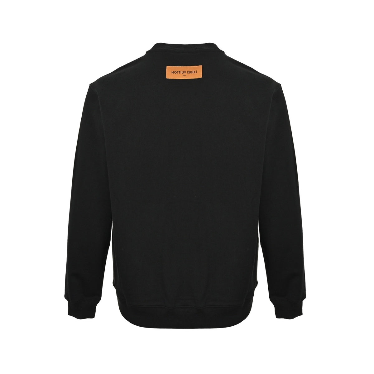 Louis Vuitton 25Fw chest four-flower embroidery crew neck sweatshirt