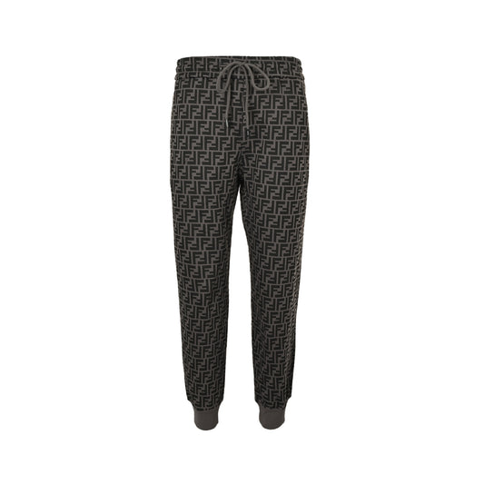 Fendi FF element all-over printed logo suit trousers