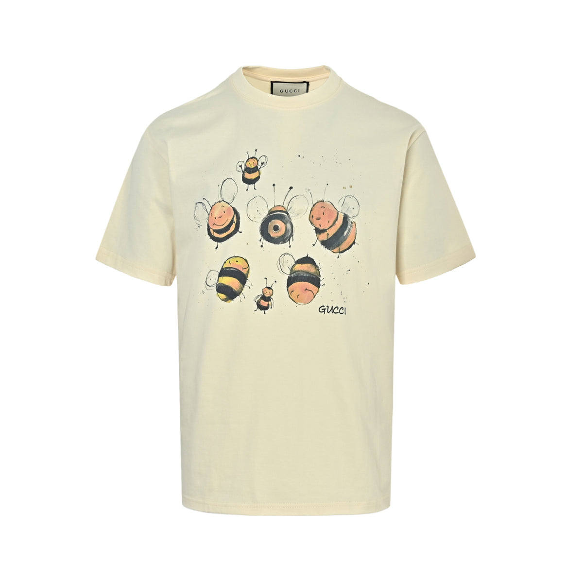Gucci 26ss fun cartoon print short sleeves