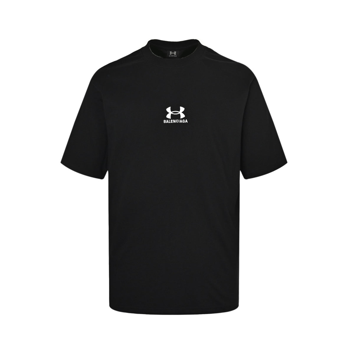 Balenciaga 24ss Under Armor joint embroidered logo short sleeves