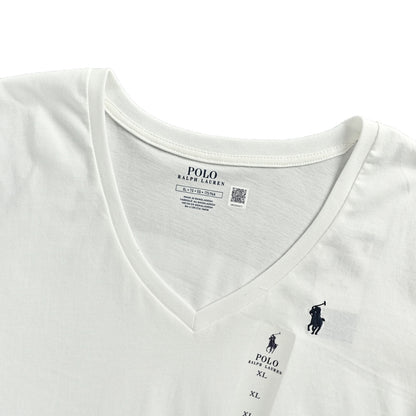 Ralph Lauren Ralph Lauren sweetheart V-neck embroidered short sleeves
