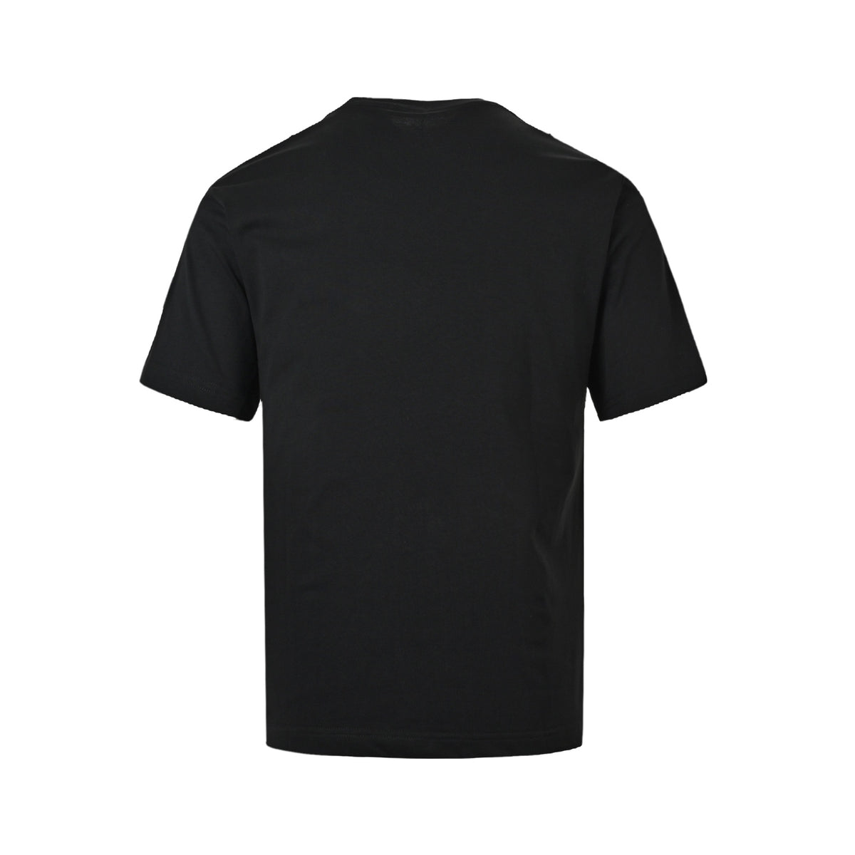 Moncler/muzzled arm patch leather logo round neck short sleeves