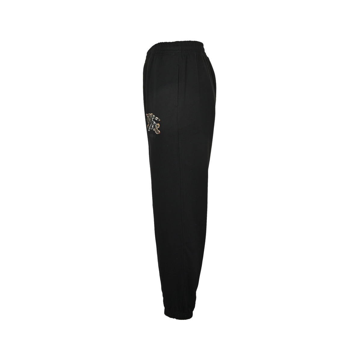 Burberry war horse embroidered suit trousers