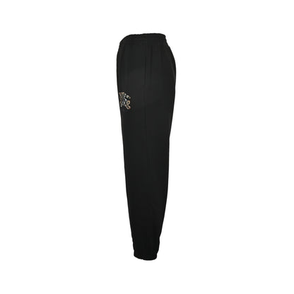 Burberry war horse embroidered suit trousers
