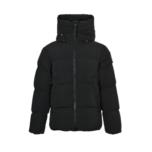 Canada Goose black label hooded down jacket