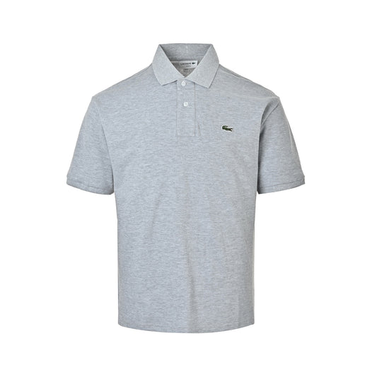 Lacoste 26ss classic crocodile embroidered Polo short sleeves