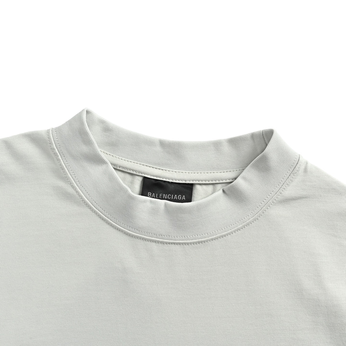 Balenciaga cracked letter print short sleeves