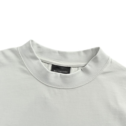Balenciaga cracked letter print short sleeves