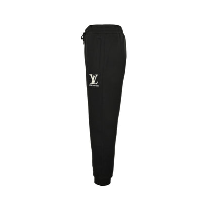 Louis Vuitton 25Fw presbyopic embroidered logo trousers