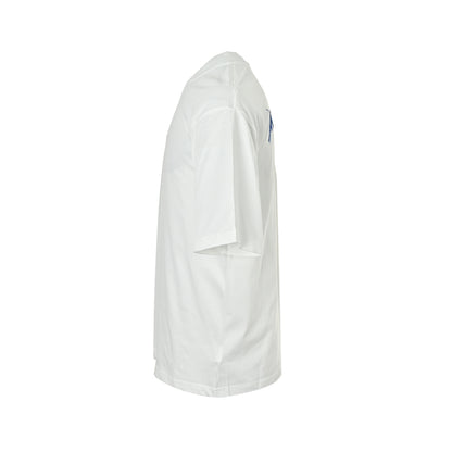 Balenciaga embroidered letter melting printed short sleeves