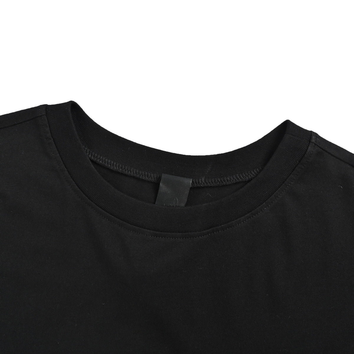 Chrome Hearts/Chrome Heart Cross Flocked Long Sleeve T-Shirt
