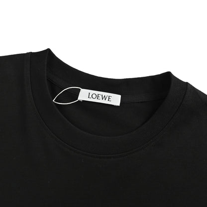 Loewe/Luo Yiwei 25ss Angpa joint pocket print short sleeves