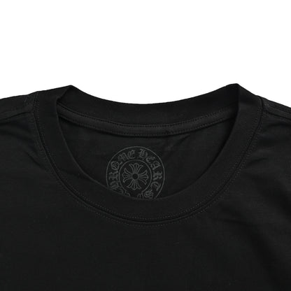Chrome Hearts/Chrome Heart 26ss Chrome Hearts Back Snowflake Cross Short Sleeve