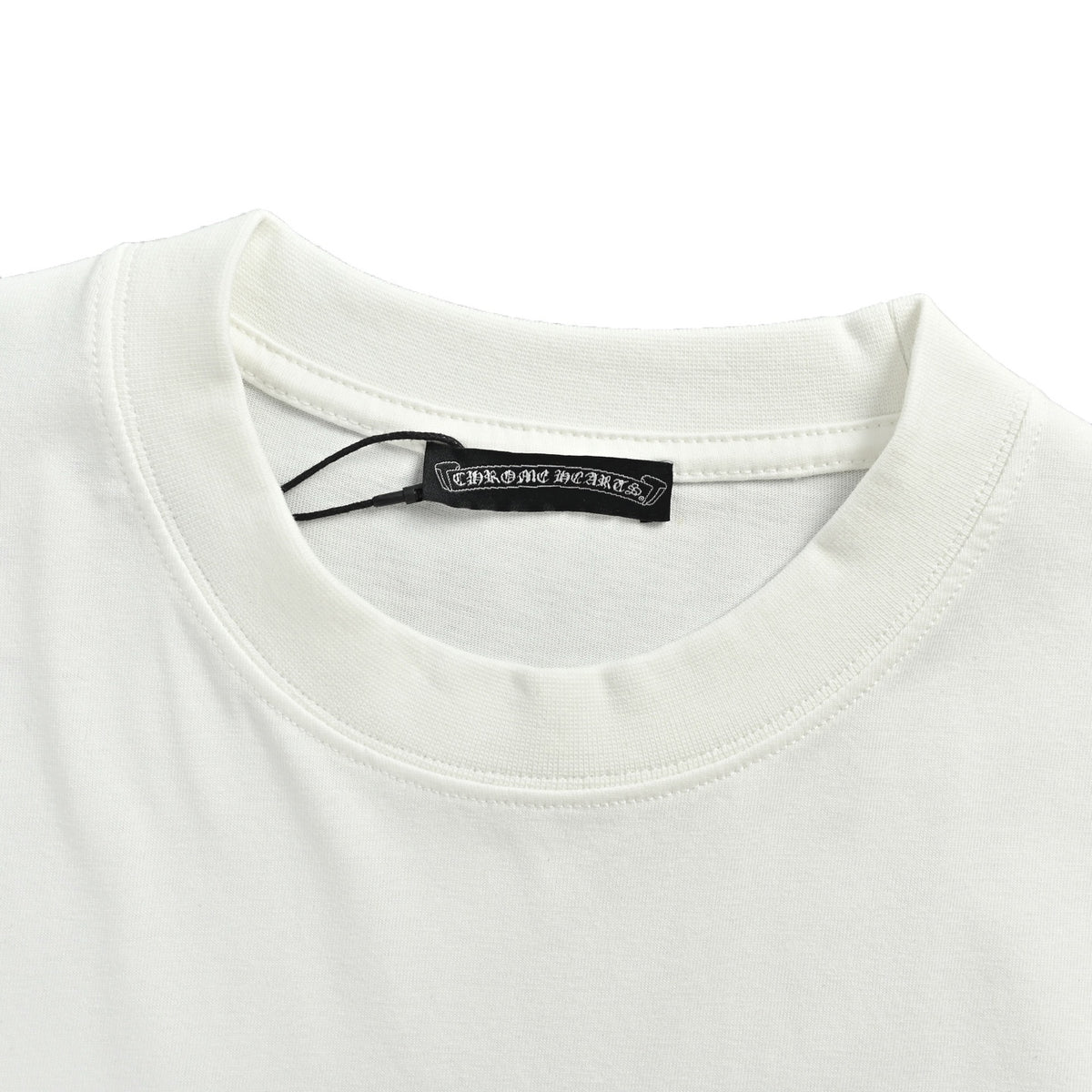 ChromeHearts/Chrome Heart Sanskrit horseshoe print short sleeves