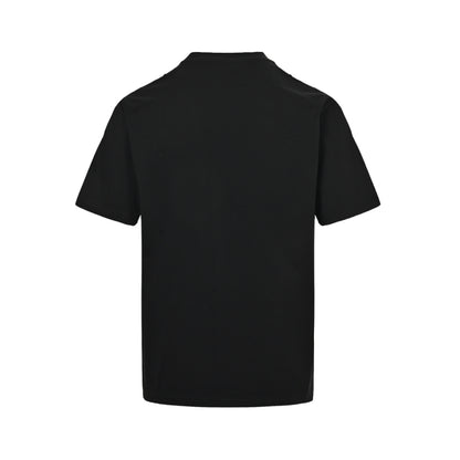 Prada 25ss overlapping triangle logo embroidered short sleeves