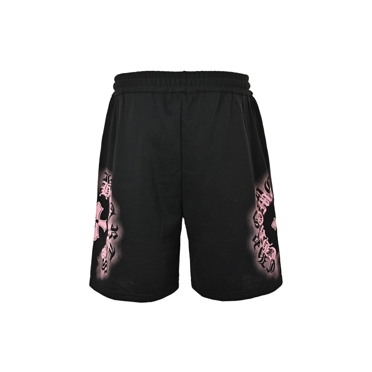 Chrome Hearte/Chrome Heart ghost splash pink printed shorts