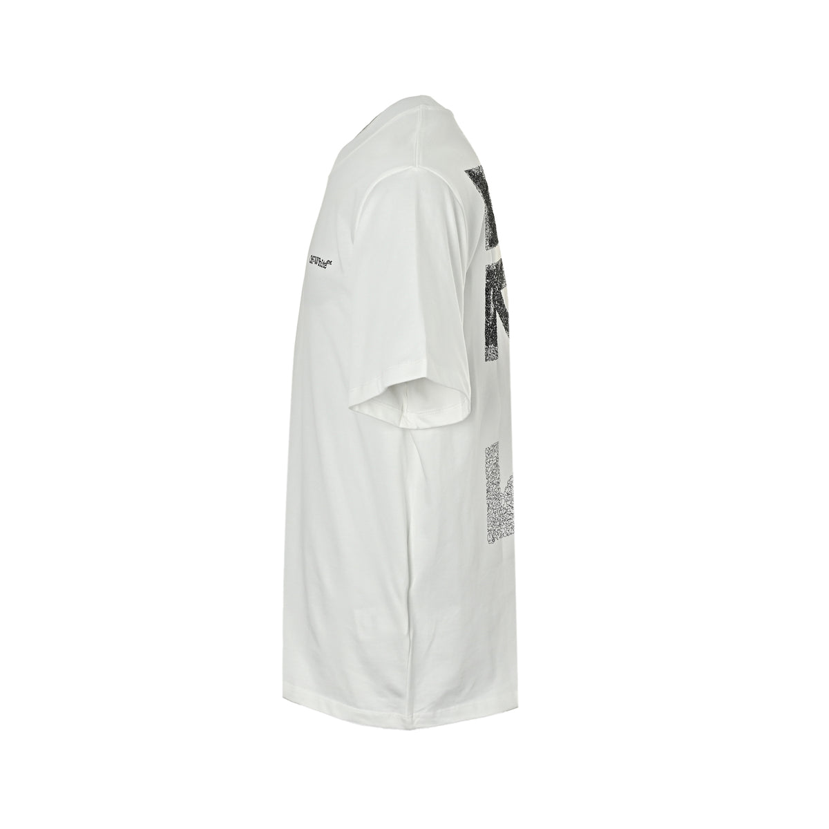 OFF WHITE CO VIRGIL gradient intertwined arrow print short sleeves