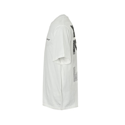 OFF WHITE CO VIRGIL gradient intertwined arrow print short sleeves