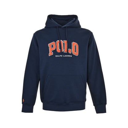 Ralph Lauren 25Fw chest towel embroidered logo velvet hooded sweatshirt