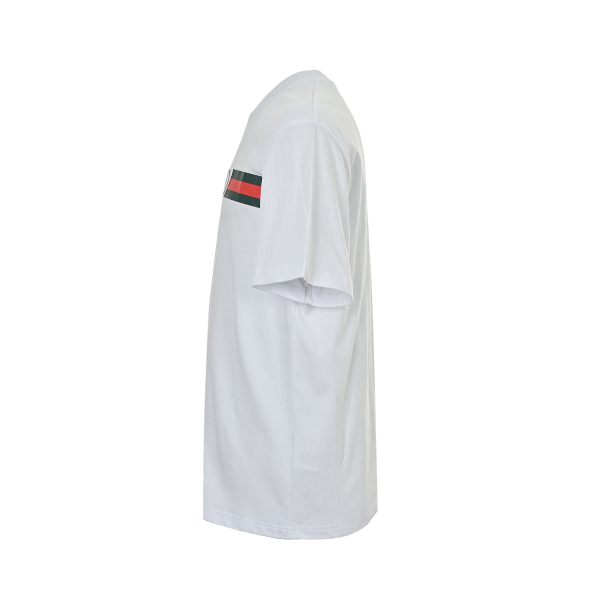 Gucci horsebit embroidered web short sleeves