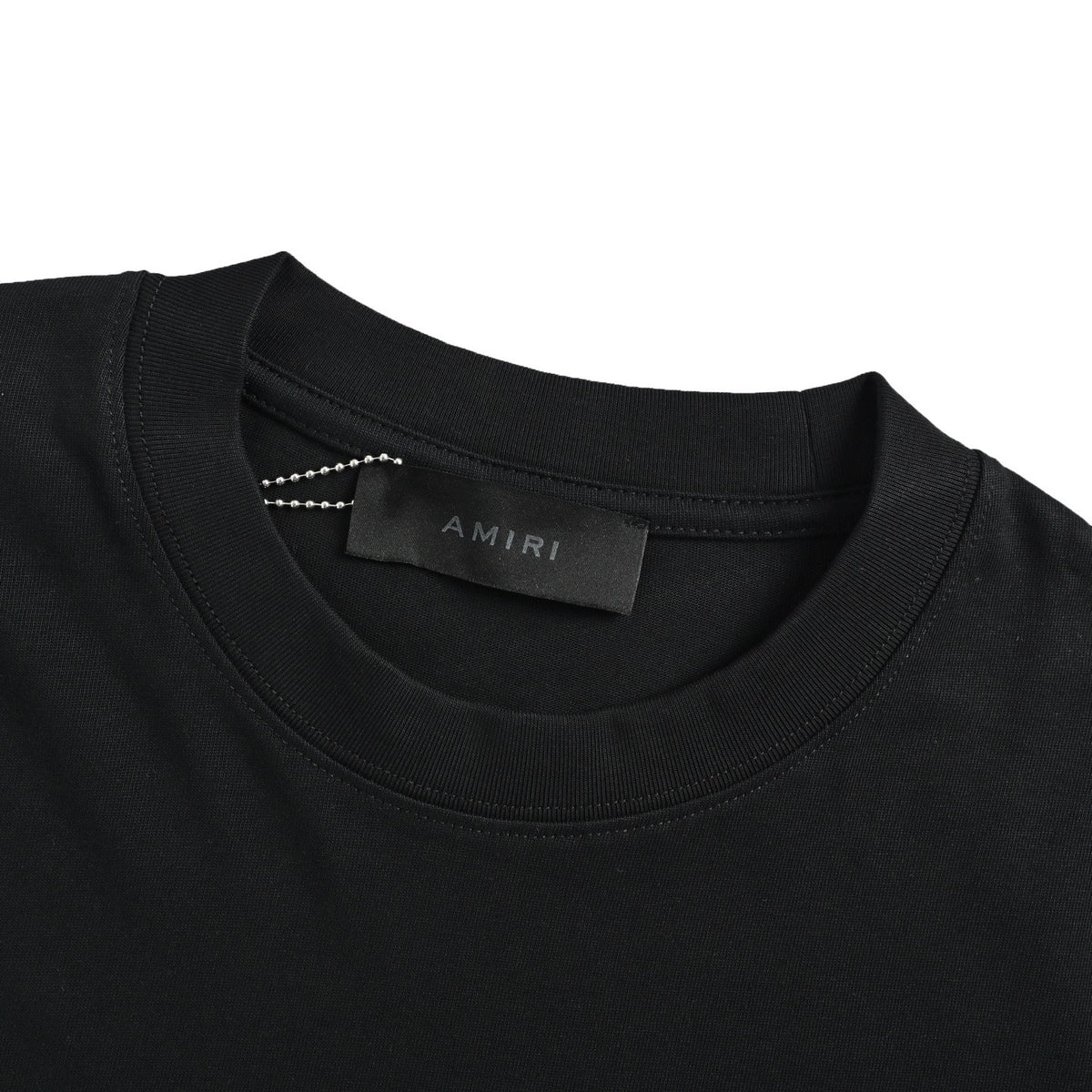 Amiri letter logo foam printed short sleeves