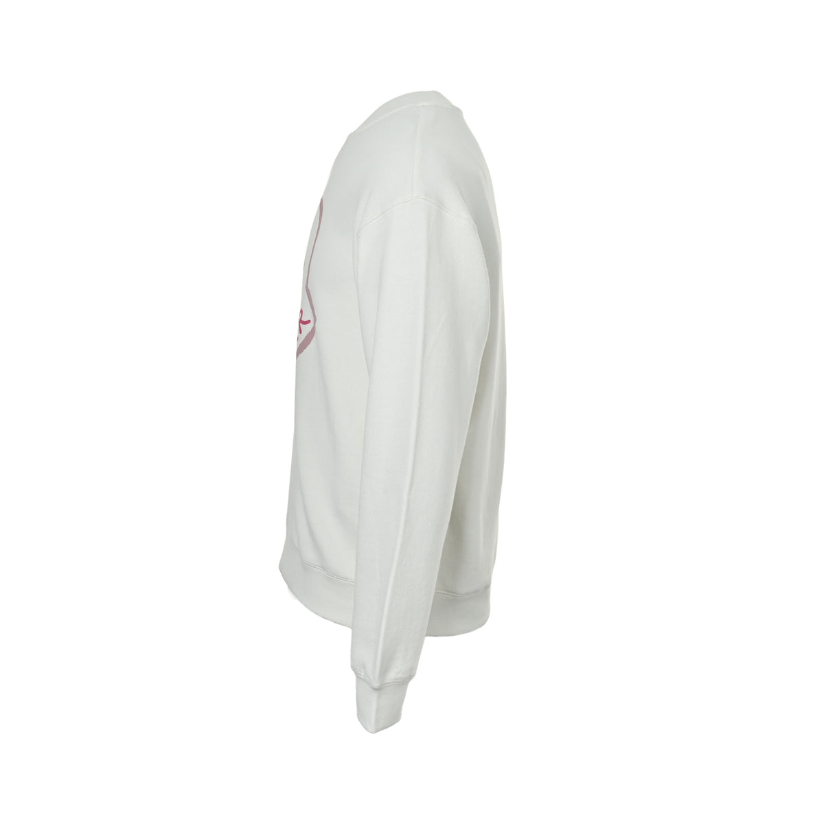 Moncler/Mask Foam Large Logo Printed Round Neck Sweatshirt