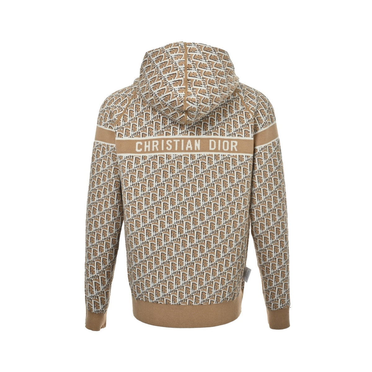 Dior presbyopia jacquard knitted cashmere reversible jacket