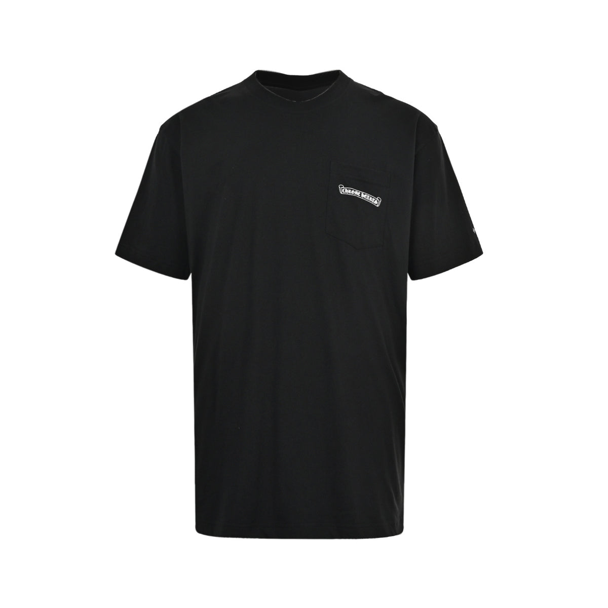 Chrome Hearts/Chrome Heart Curved Letter Print Short Sleeves