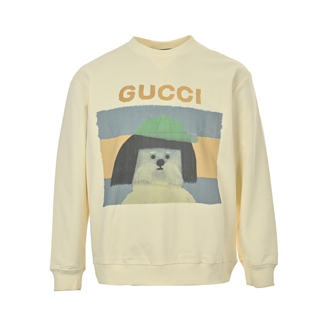 Gucci 24Fw fun cartoon series printed round neck sweatshirt