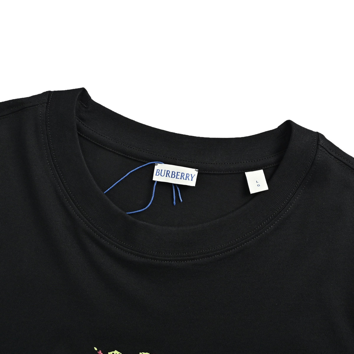 Burberry Rose War Horse Embroidered Short Sleeve