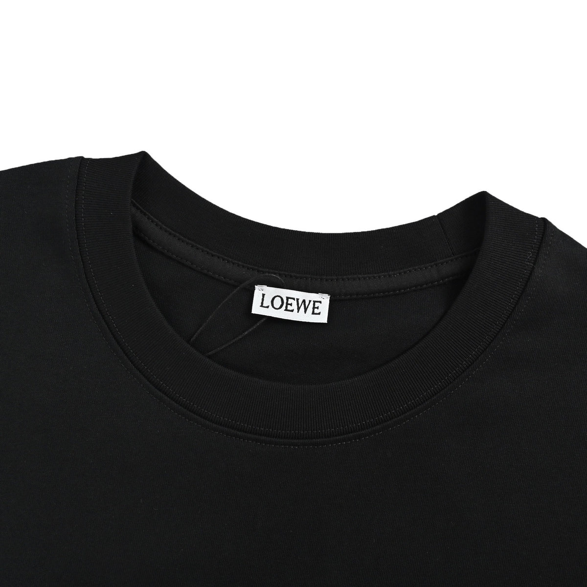Loewe/Luo Yiwei ON jointly branded embroidered logo short sleeves