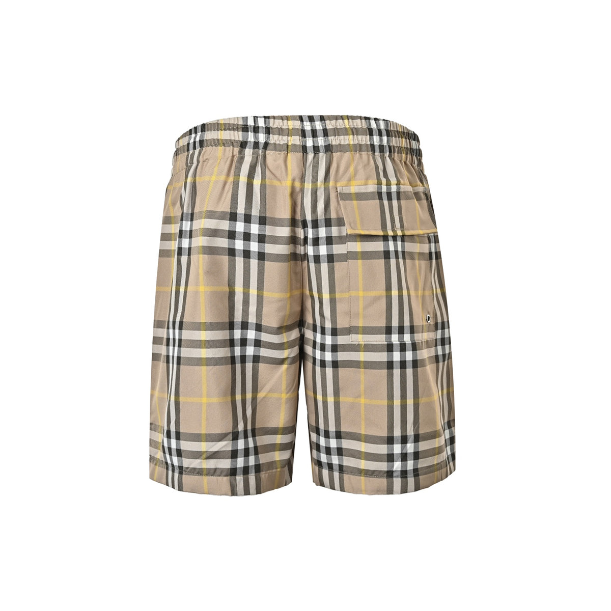 Burberry 22ss plaid beach shorts