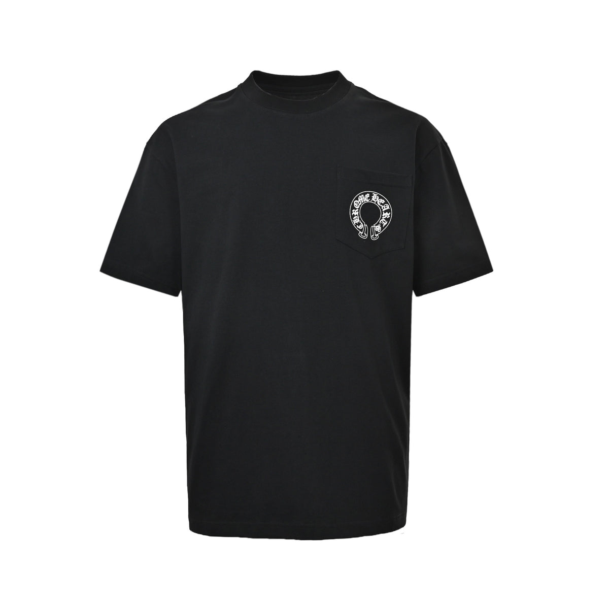 Chrome Hearts/Chrome Heart three-dimensional Sanskrit printed short sleeves on the back