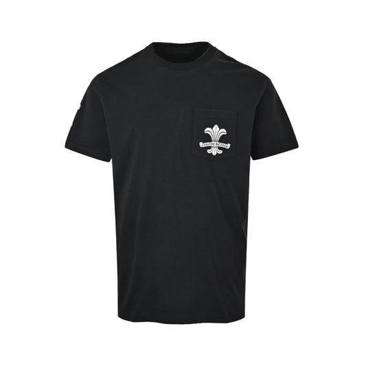 CHROME HEARTS/Chrome Heart Mottled Sanskrit Iris Print Short Sleeves