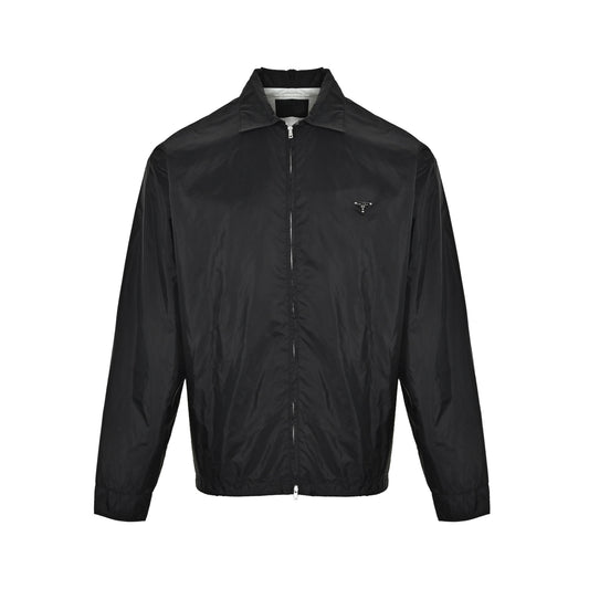 Prada triangle logo nylon jacket