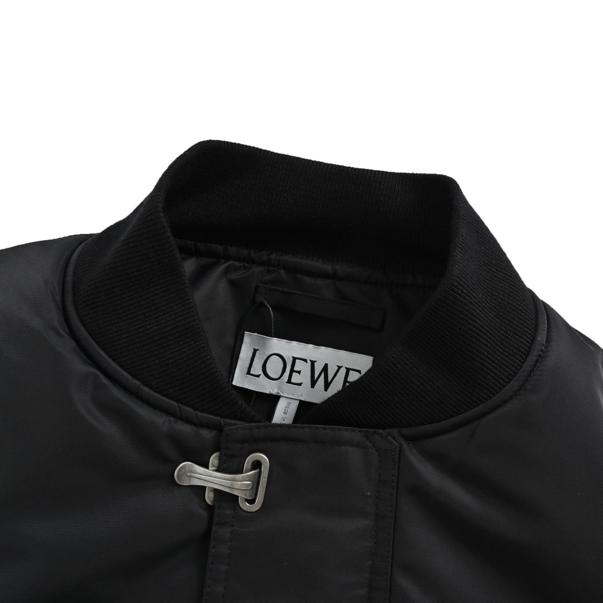 Loewe/Luo Yiwei hook button bomber cotton jacket