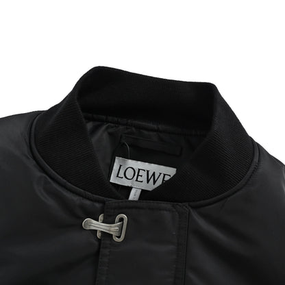 Loewe/Luo Yiwei hook button bomber cotton jacket