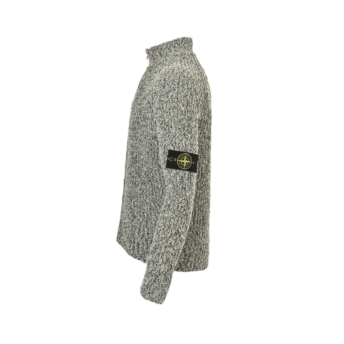 Stone Island 25Fw armband zipper cardigan sweater