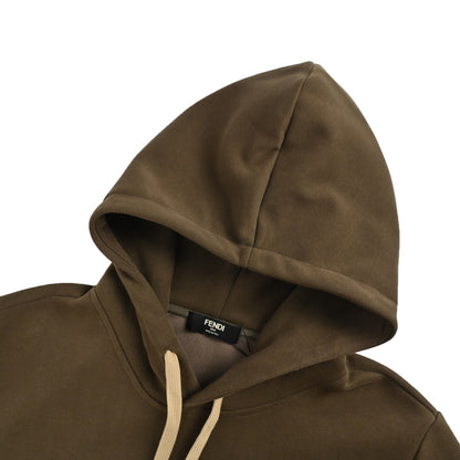 Fendi 25Fw little monster eye print hooded sweatshirt
