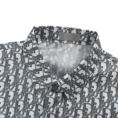 Dior 25ss presbyopic all-over printed shirt