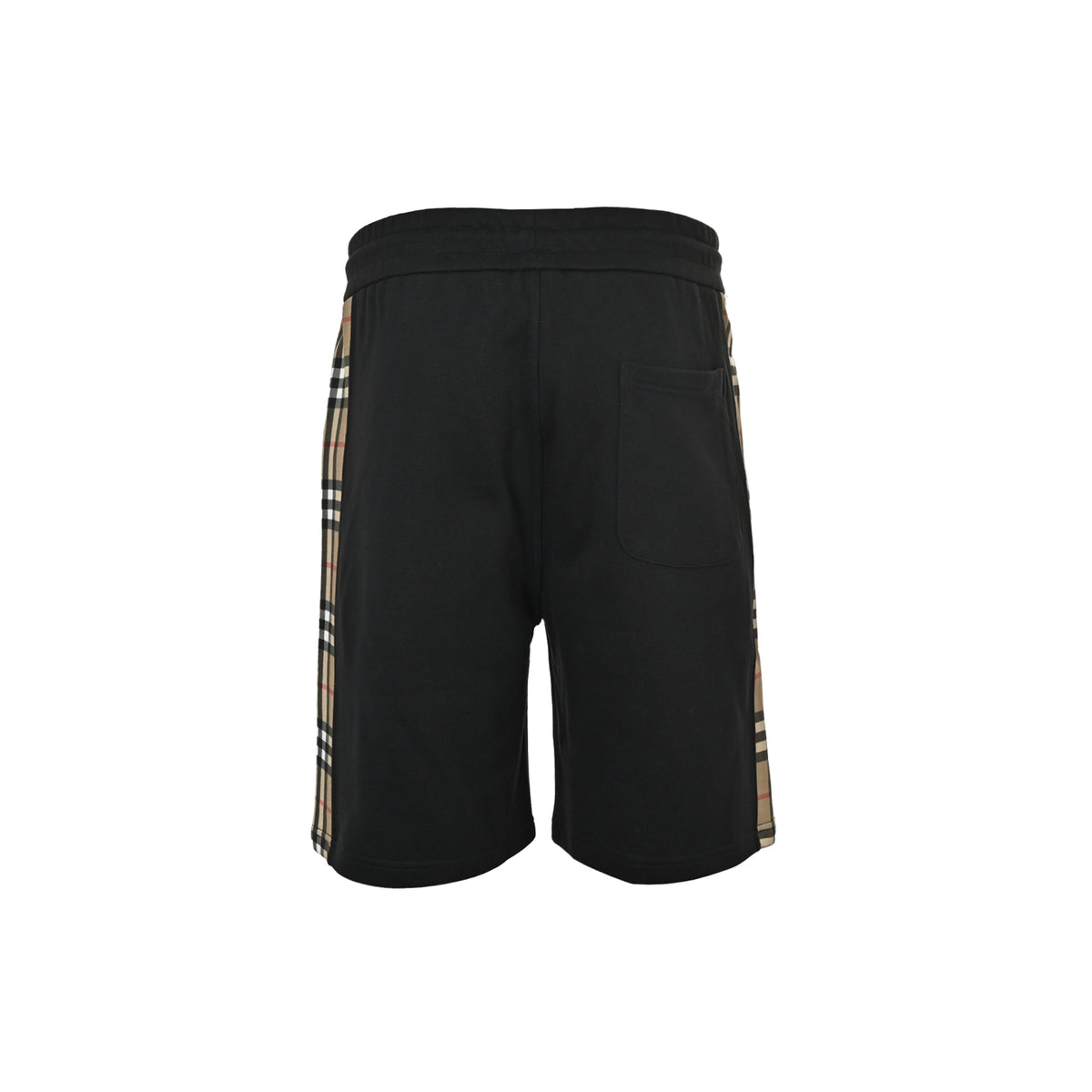 Burberry side plaid web shorts
