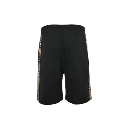 Burberry side plaid web shorts