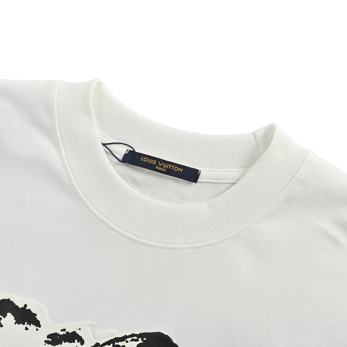 Louis Vuitton 26ss snow mountain foam printed short sleeves