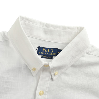 Ralph Lauren small label war horse embroidered linen shirt