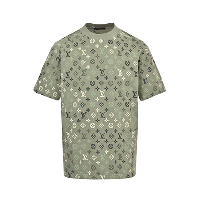 Louis Vuitton presbyopia all-over printed gradient short-sleeves