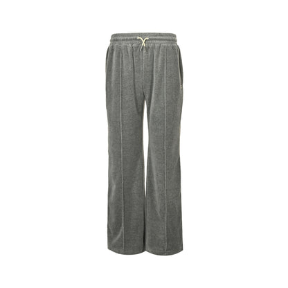 Celine gray Arc de Triomphe embroidered suit trousers