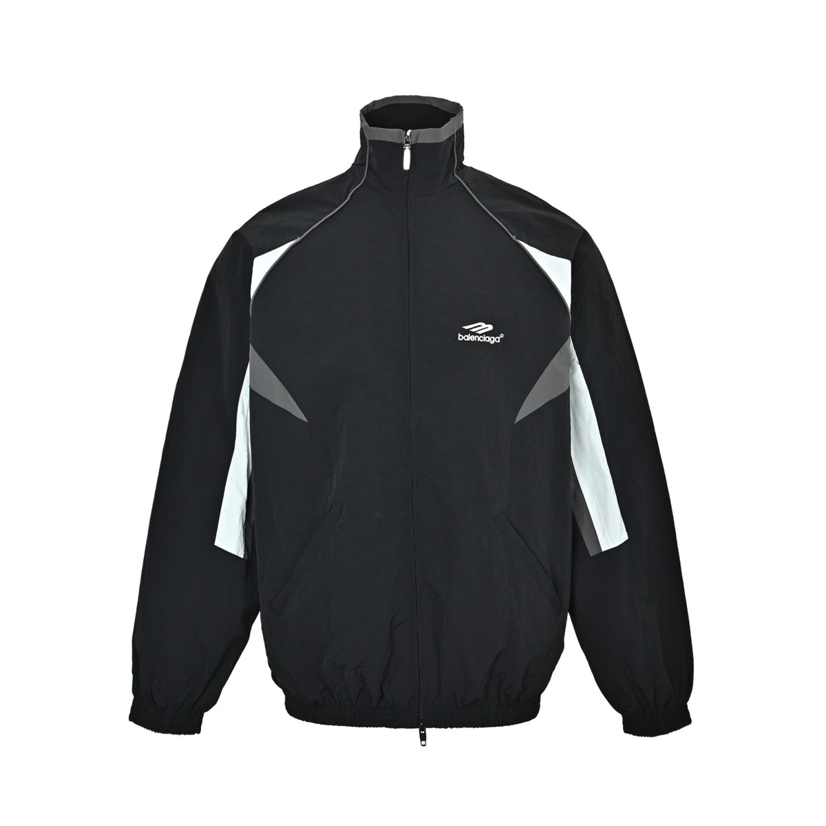 Balenciaga 24F catwalk style spliced ​​sports suit jacket