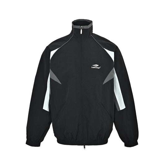 Balenciaga 24F catwalk style spliced ​​sports suit jacket
