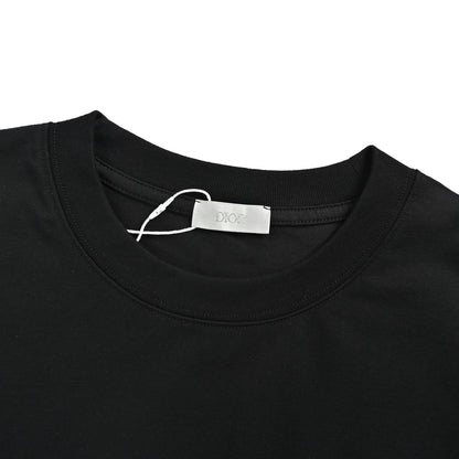 Dior classic CD embroidered letter short sleeves
