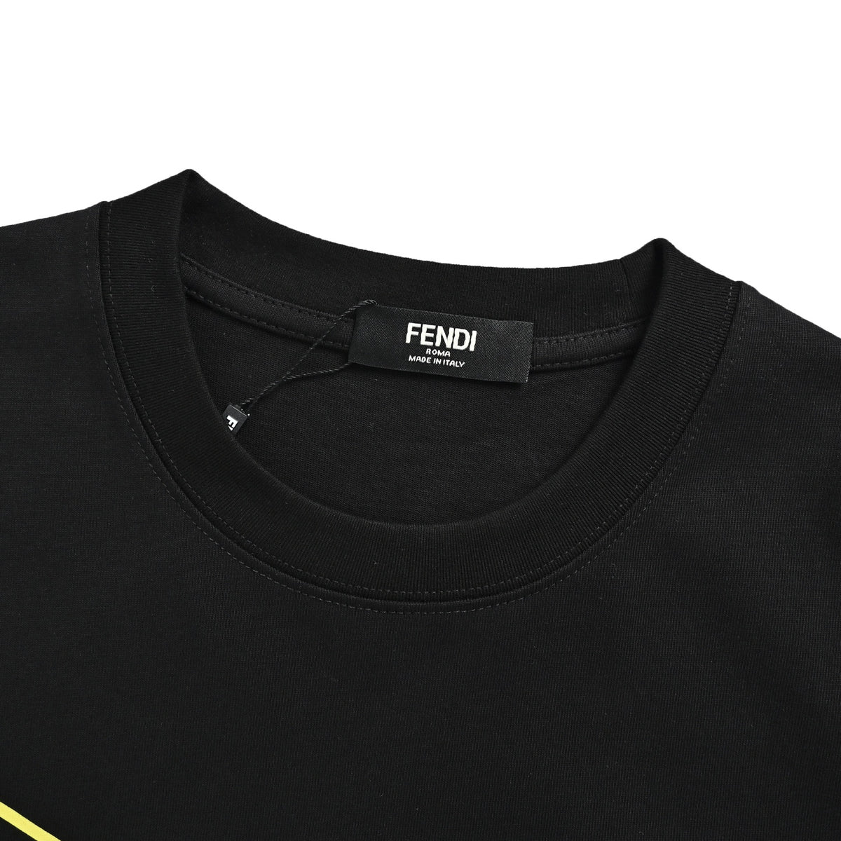 Fendi 25ss yellow eye short sleeves